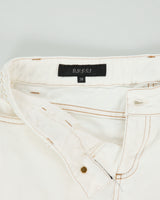 Vintage F/W 2010 Gucci Women's Low Rise Contrast Stitch Braided Slim Fit Denim Jeans - W28 L27