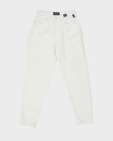 Vintage 1990s Versace Jeans Couture Women's High Rise Relaxed Fit Tapered Denim Jeans - W29 L31