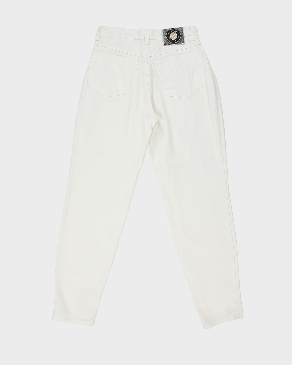 Vintage 1990s Versace Jeans Couture Women's High Rise Relaxed Fit Tapered Denim Jeans - W29 L31