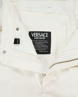Vintage 1990s Versace Jeans Couture Women's High Rise Relaxed Fit Tapered Denim Jeans - W29 L31