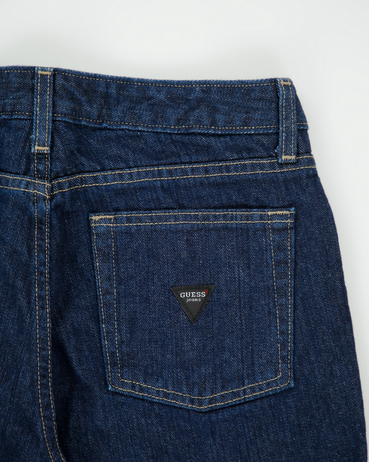 Vintage Y2K 00s Guess Women's Mid Rise Indigo Denim Made In America Bootcut Jeans - W30 L32