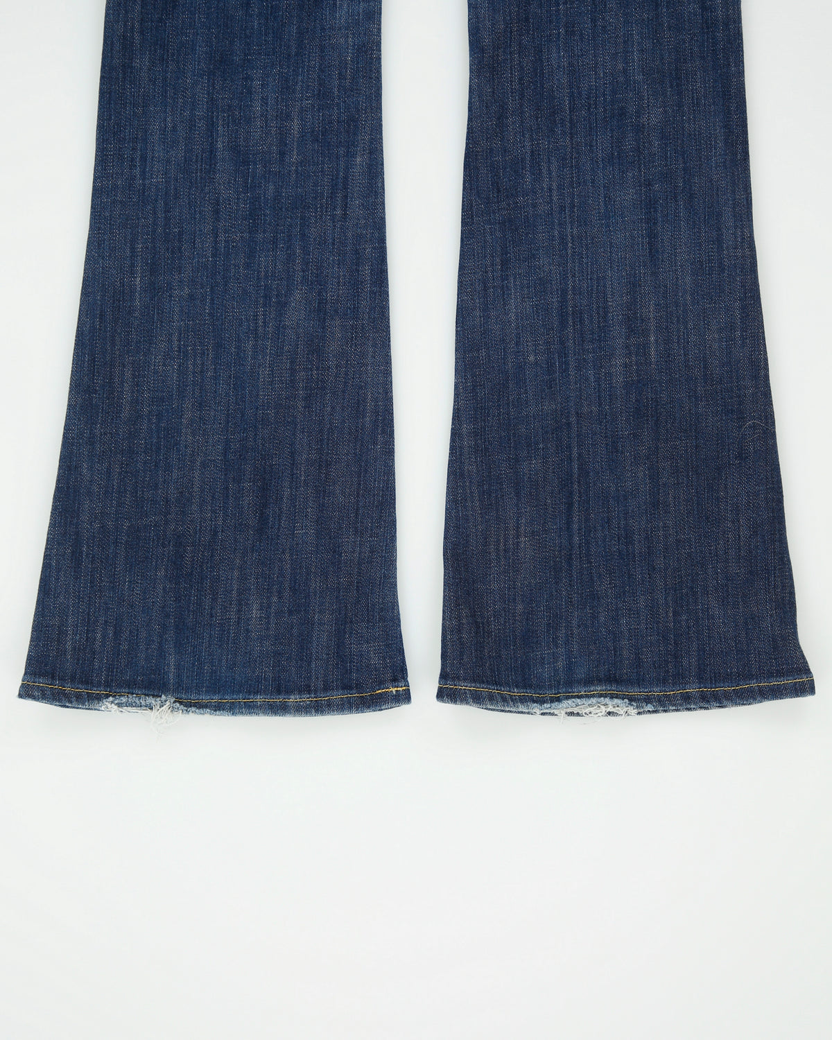 Vintage Y2K 00s Rock &amp; Republic Women's Low Rise Stone Wash Denim Made In USA Patch Flap Pocket Bootcut Jeans - W25 L31