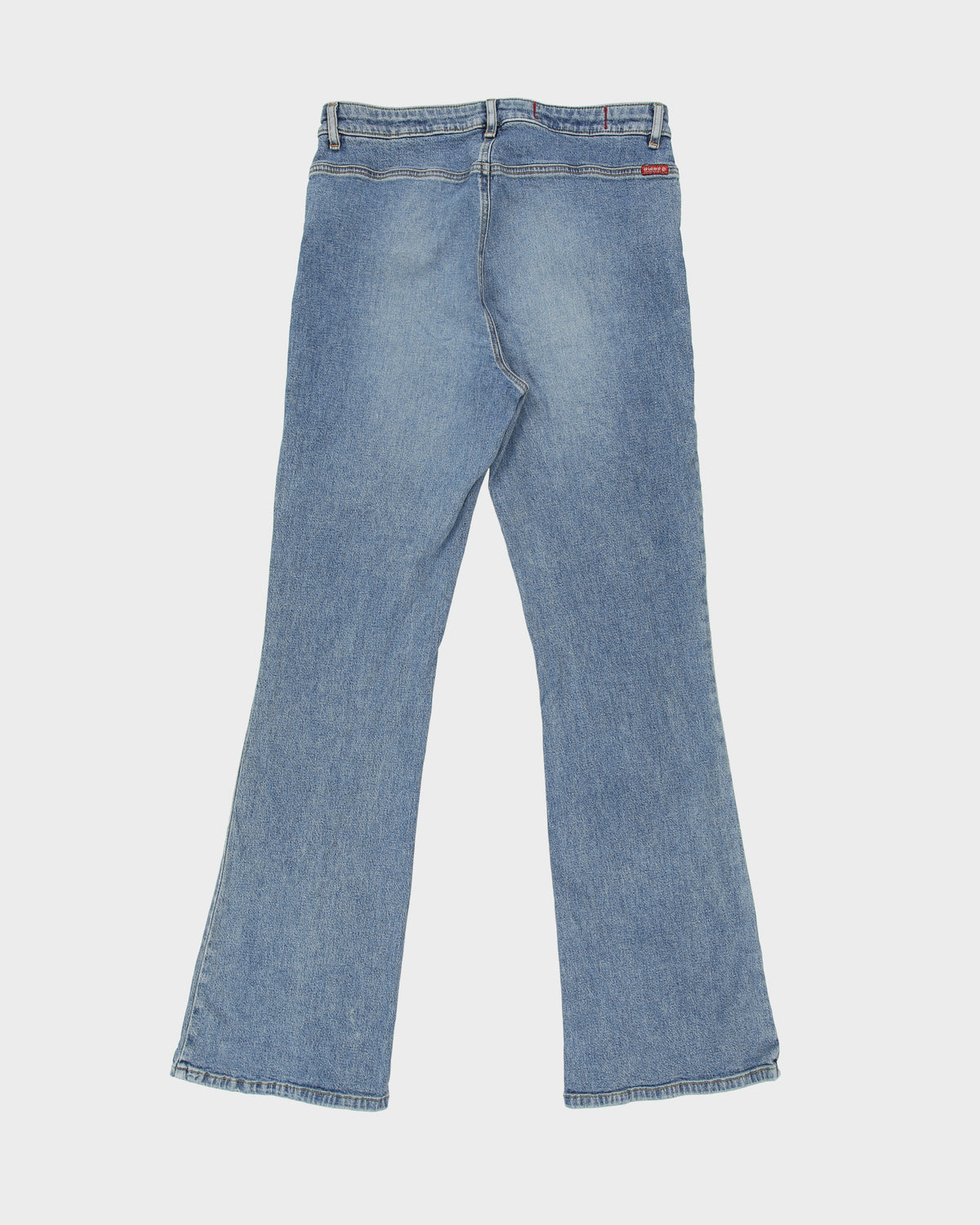 Vintage Y2K 00s Guess Women's High Rise Stone Wash Stretch Denim Bootcut Jeans - W34 L32