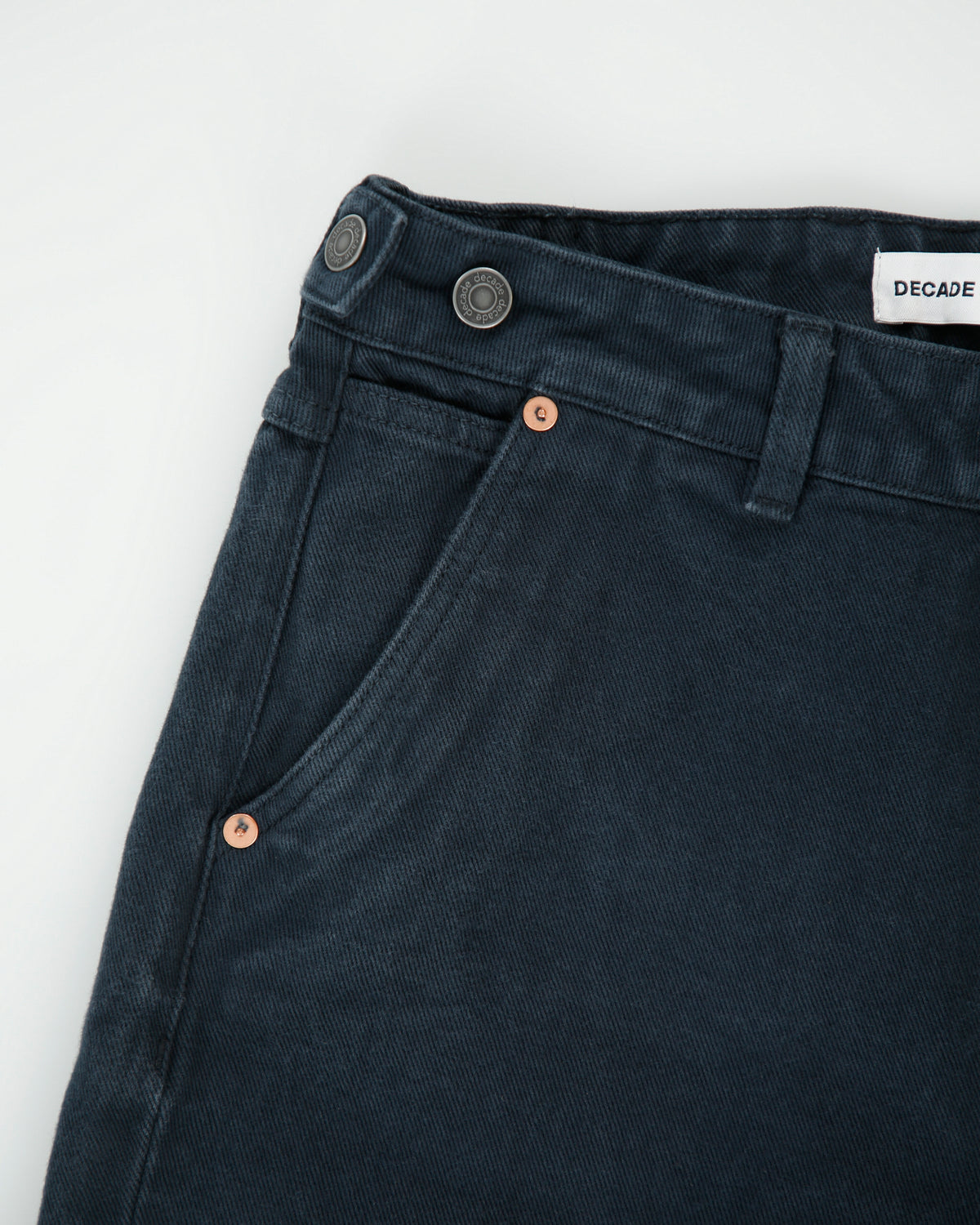 DS Decade Studio Women's 'Archie' 13oz Denim High Rise Relaxed Straight Leg Jeans - W30 L32
