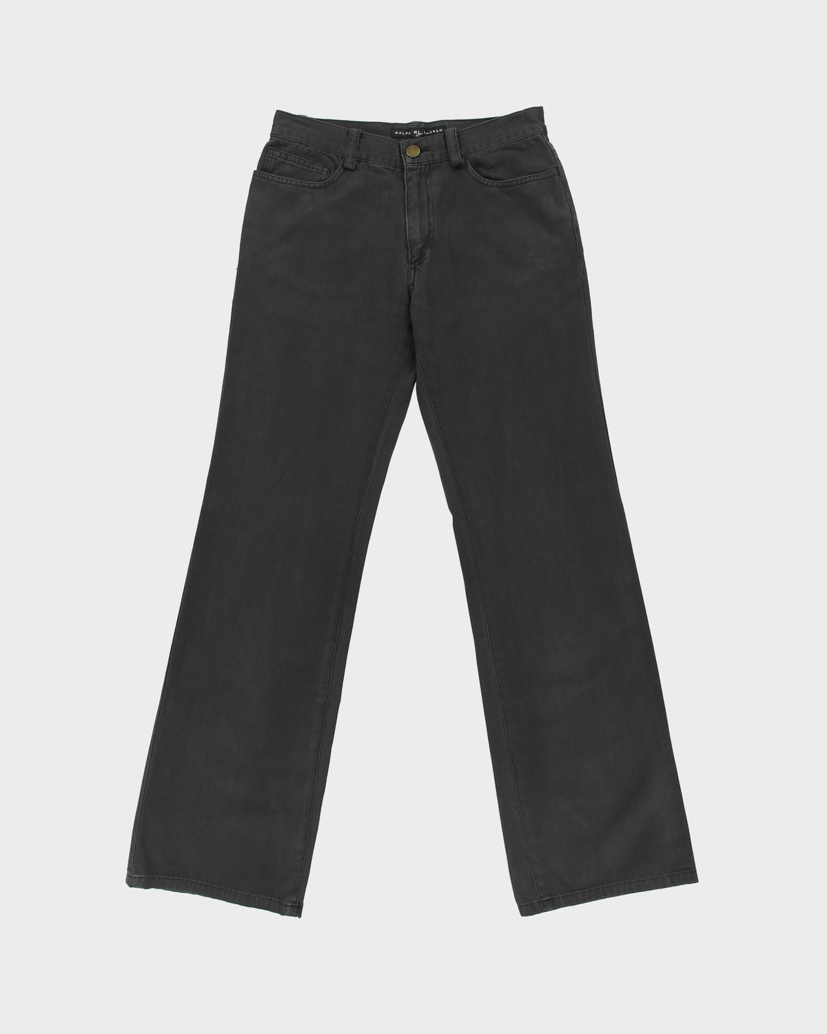 Vintage Y2K 00s Ralph RL Lauren Black Label Women's Low Rise Japanese Denim Bootcut Jeans - W26 L31