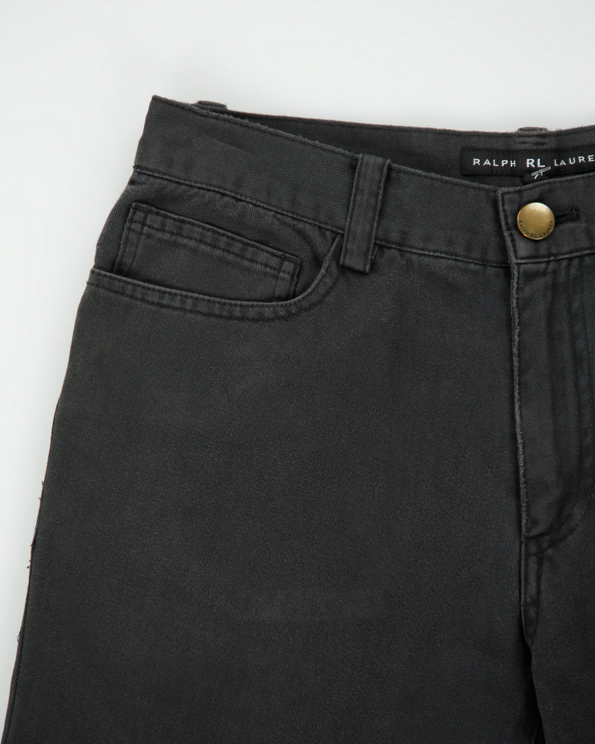 Vintage Y2K 00s Ralph RL Lauren Black Label Women's Low Rise Japanese Denim Bootcut Jeans - W26 L31