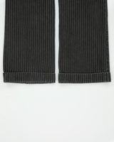 Vintage Y2K 00s Lauren Ralph Lauren LRL Women's Mid Rise Pinstripe Double Button Wide Leg Denim Jeans - W30 L32