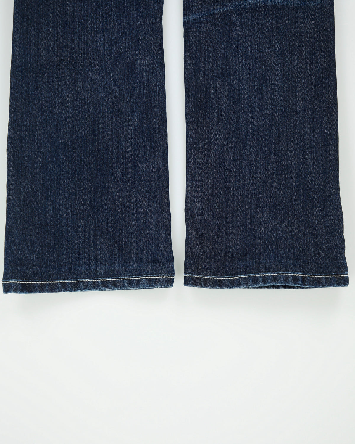 Vintage Y2K 00s Miss Me Women's Low Rise Rhinestone Embroidered Flap Pocket Signature Bootcut Denim Jeans - W32 L32