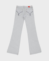 Vintage Y2K 00s EDC By Esprit Women's Low Rise Striped Denim Bootcut Flare Jeans - W27 L34