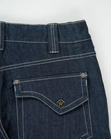 DSWT Sessions Ridge Women's Indigo 'Chase Denim' RECCO Tech Wide Leg Snowboard/Ski Jeans - W32 L32