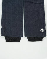 DSWT Sessions Ridge Women's Indigo 'Chase Denim' RECCO Tech Wide Leg Snowboard/Ski Jeans - W32 L32