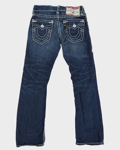 Y2K 00s True Religion Low Rise Dark Wash Jeans - W30 L33