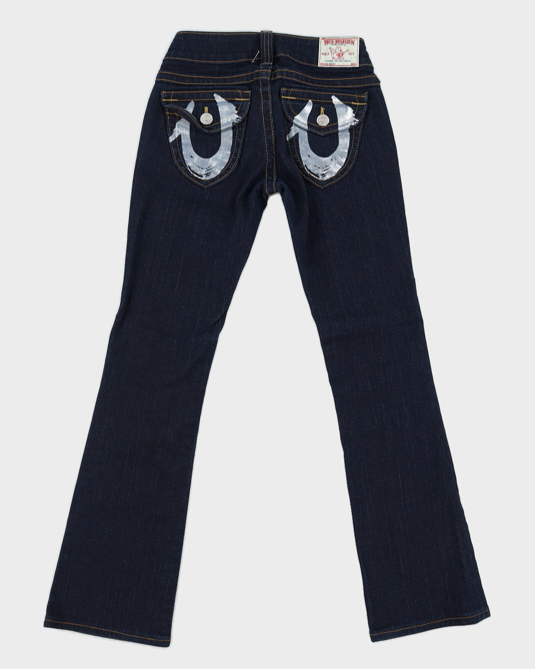 Y2K 00s True Religion Dark Wash Bootcut Jeans - W26 L30