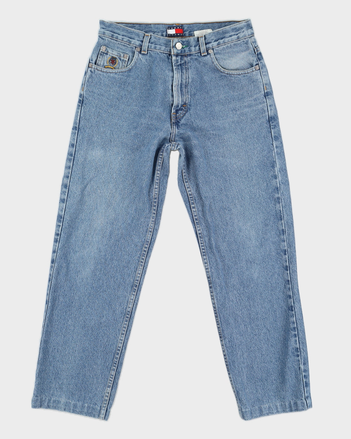 Vintage 90s Tommy Jeans Medium Wash Denim - W31 L27