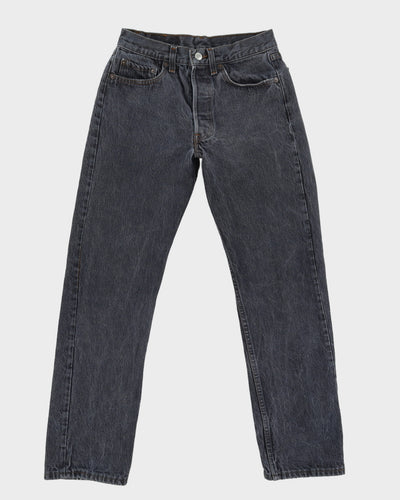 Vintage 90s Levi's 501 Washed Black Denim Jeans - W28