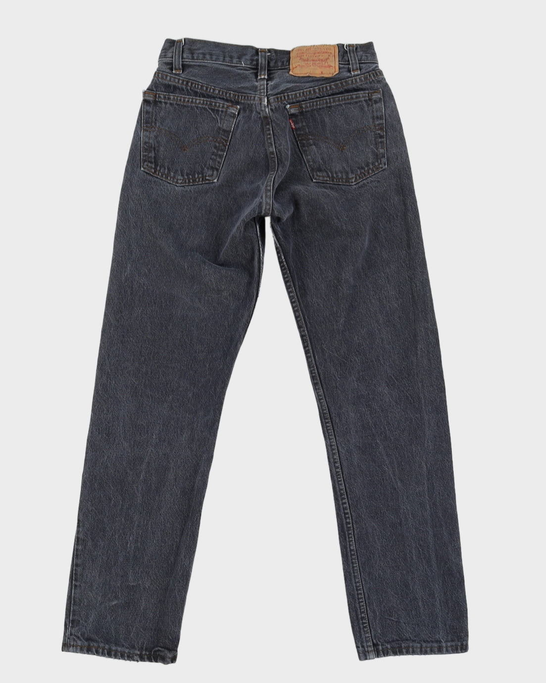Vintage 90s Levi's 501 Washed Black Denim Jeans - W28