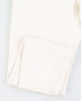 Vintage 90s Levi's 550 Orange Tab White Denim Jeans - W31