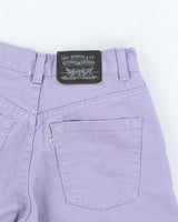 00s Levi's White Tab Purple High Waisted Wide Leg Jeans - W26 L30