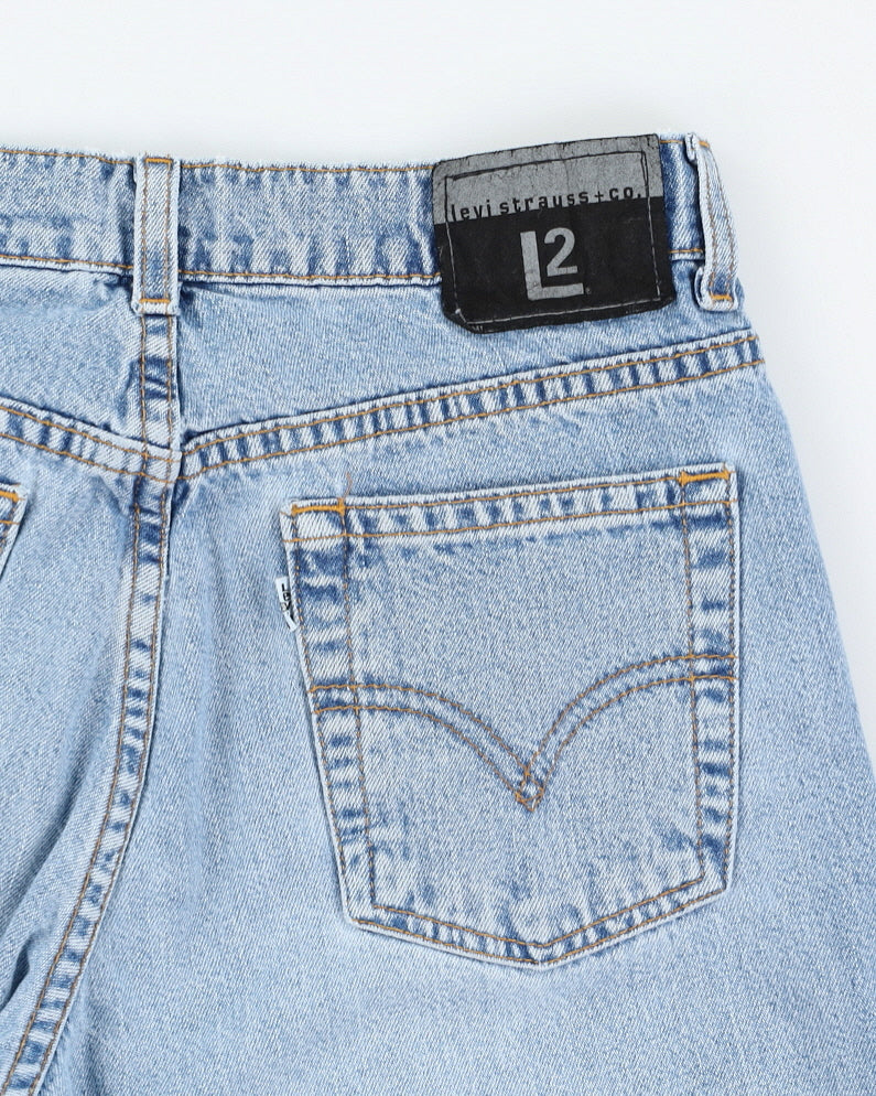 Vintage 90s Levi's L2 Light Wash Denim Jeans - W26 L31