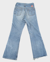Vintage 80s GWG Blue Denim Flared Jeans - W27 L30