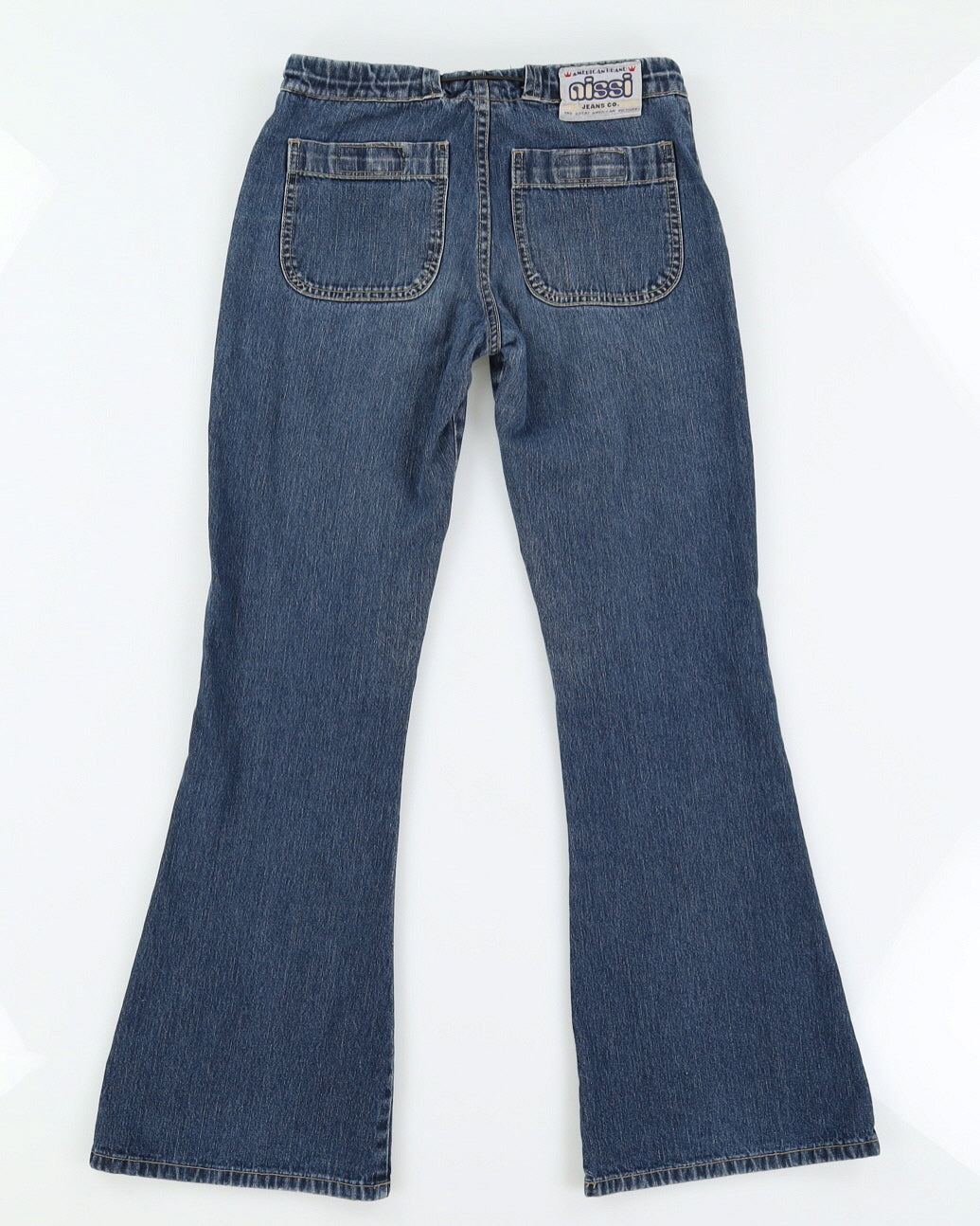 Y2K 00s Nissi Low Rise Bootcut Denim Jeans - W27 L28