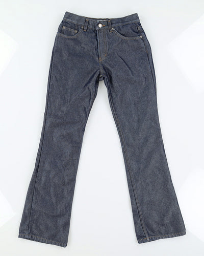 Y2K 00s Arizona Jean Co Shiny Denim Flared Jeans - W28 L30