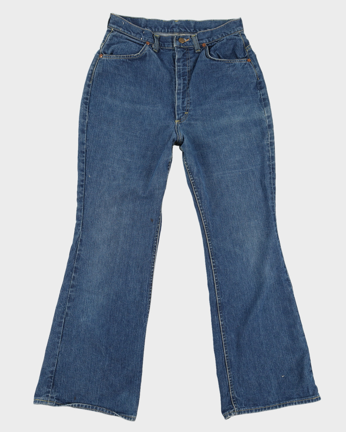 Vintage 70s Lee Medium Wash High Waisted Jeans - W30