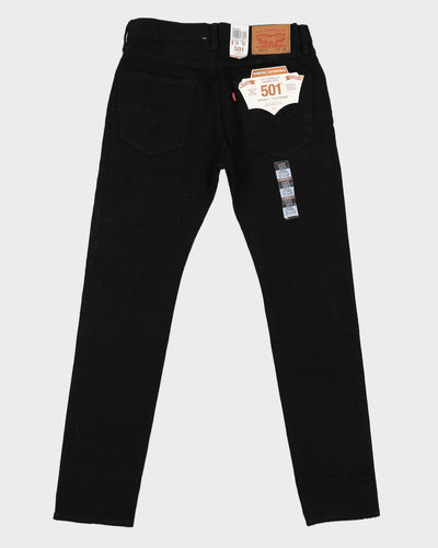 Levi's Black 501 Denim Jeans - W31 L32