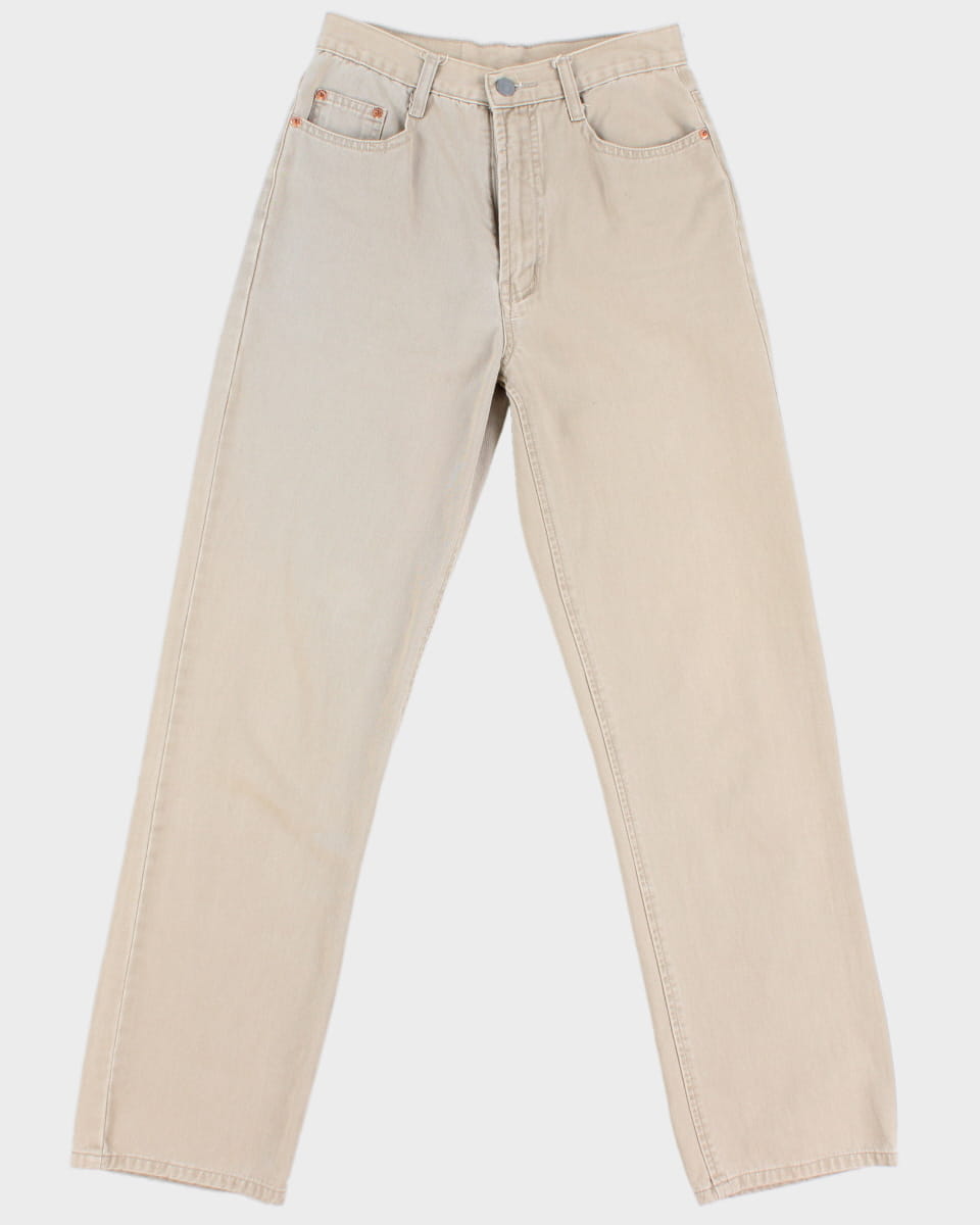 90s Beige Levi 501 Jeans - S