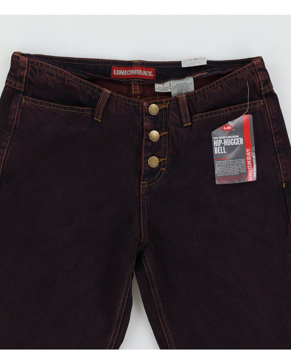 Y2K 00s Union Bay Purple Low Rise Denim Jeans - W30