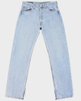 Vintage 90s Levi's Lightwash Blue Denim Jeans - W28 L30
