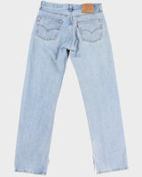 Vintage 90s Levi's Lightwash Blue Denim Jeans - W28 L30