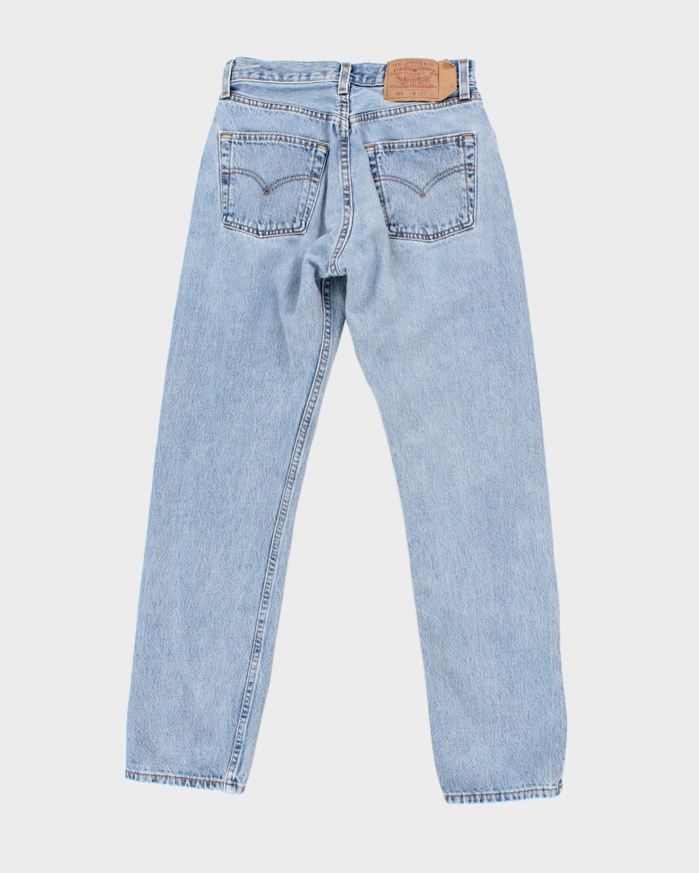 Vintage 90s Levi's Medium Wash Denim 501 Jeans - W26 L28 – Rokit
