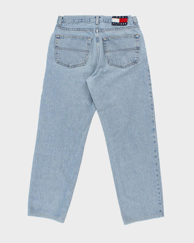 Vintage 90s Tommy Hilfiger Lightwash Denim Jeans - W32 L28