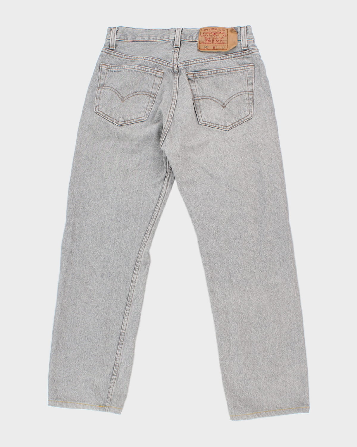 Grey 501s Levi's Jeans - 31