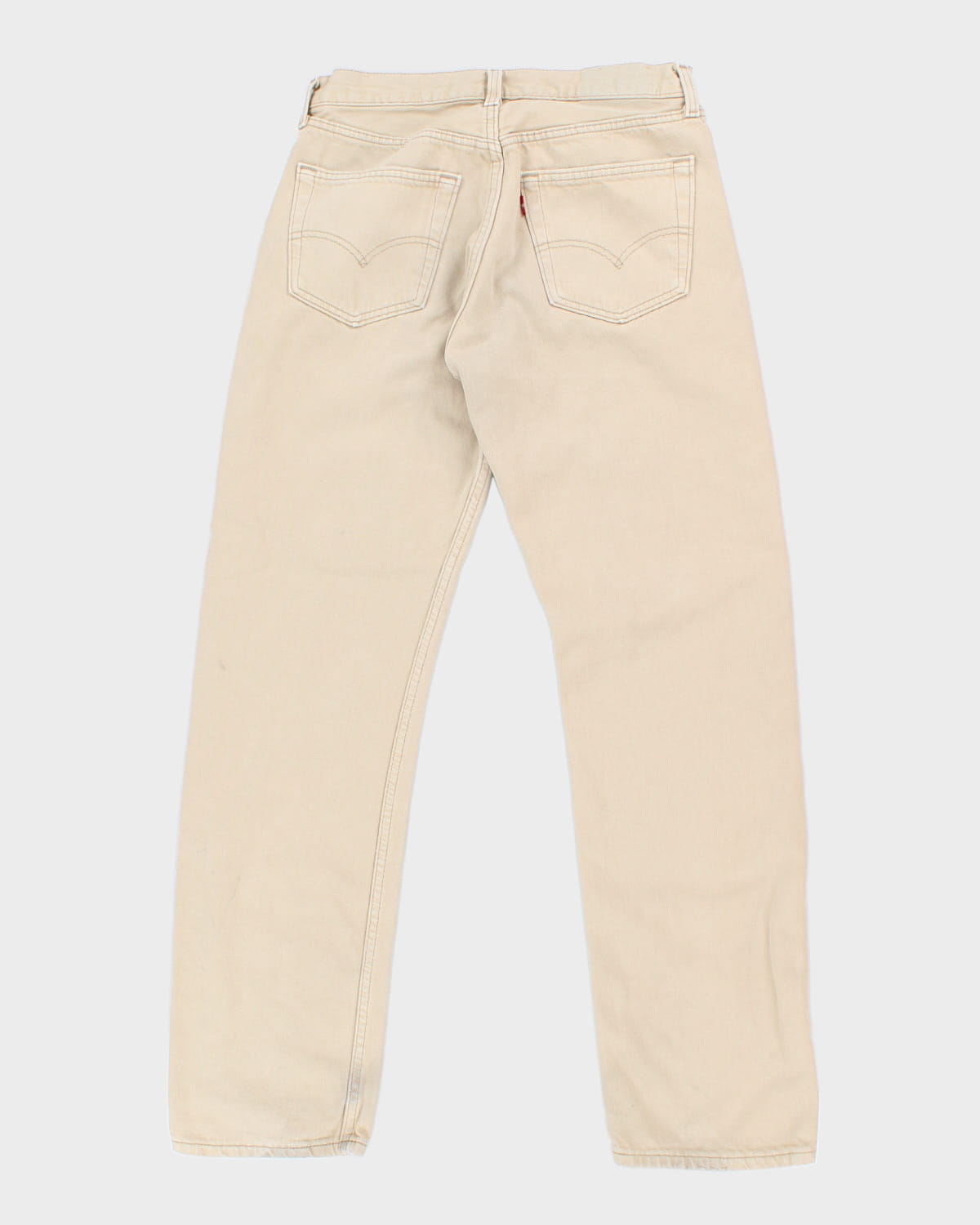 Plain Beige 501s Levi's Jeans - 29