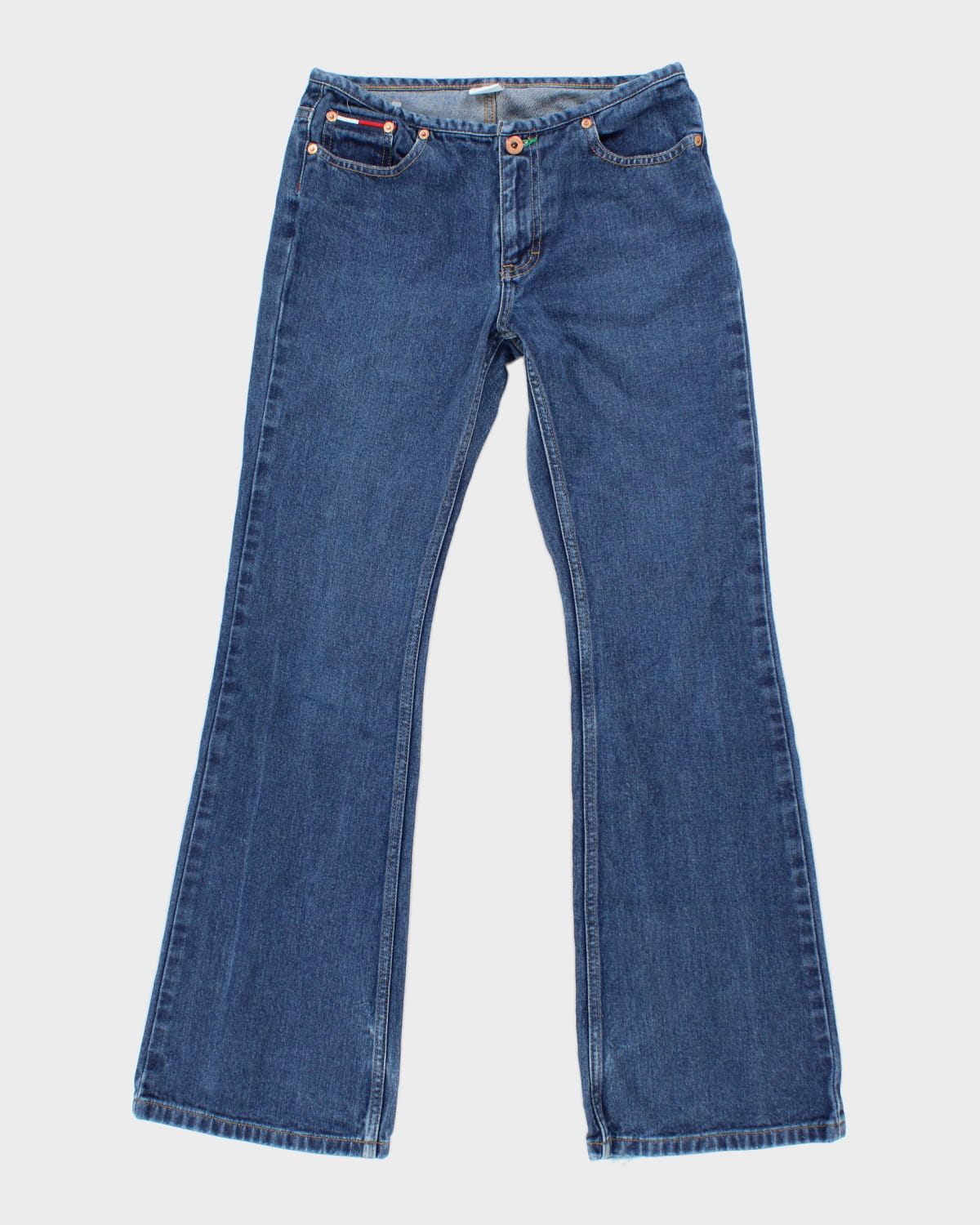 Y2K 00s Tommy Hilfiger Flared Jeans - W30 L31