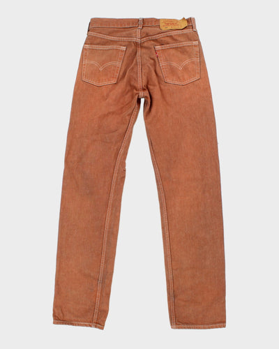 Burnt Vintage 501's Levi's Jeans - 32
