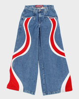 Y2K 00s JNCO Women's High Waisted Wide Leg Jeans - W26