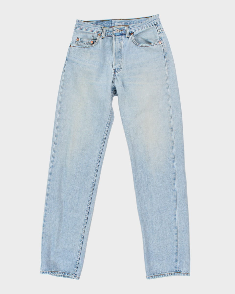 Vintage 90s Levi's 501 Light Wash Denim Jeans - W26 L30