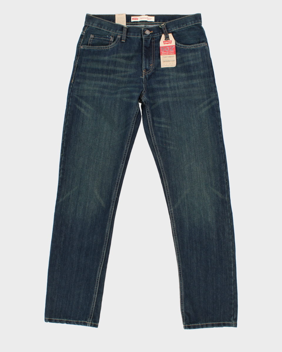 Levi's 502 Darkwash Denim Jeans - W29 L29