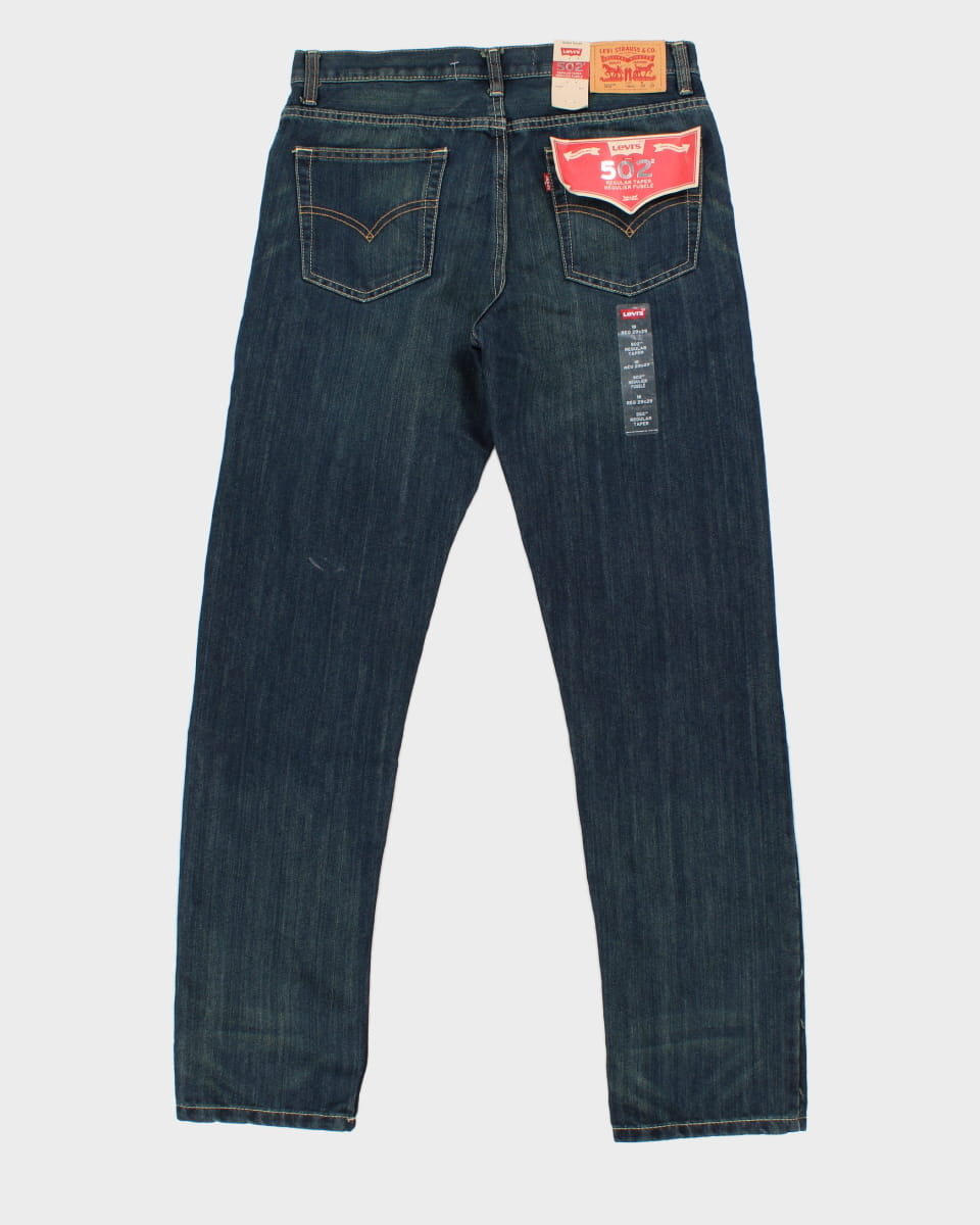 Levi's 502 Darkwash Denim Jeans - W29 L29