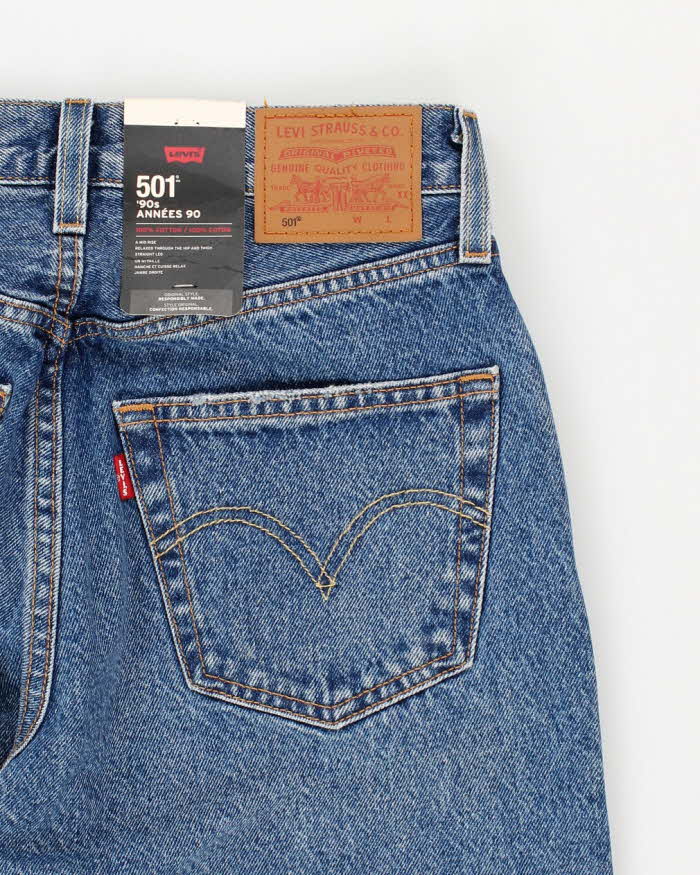Deadstock Women's Blue 501 Levi's Jeans - 25