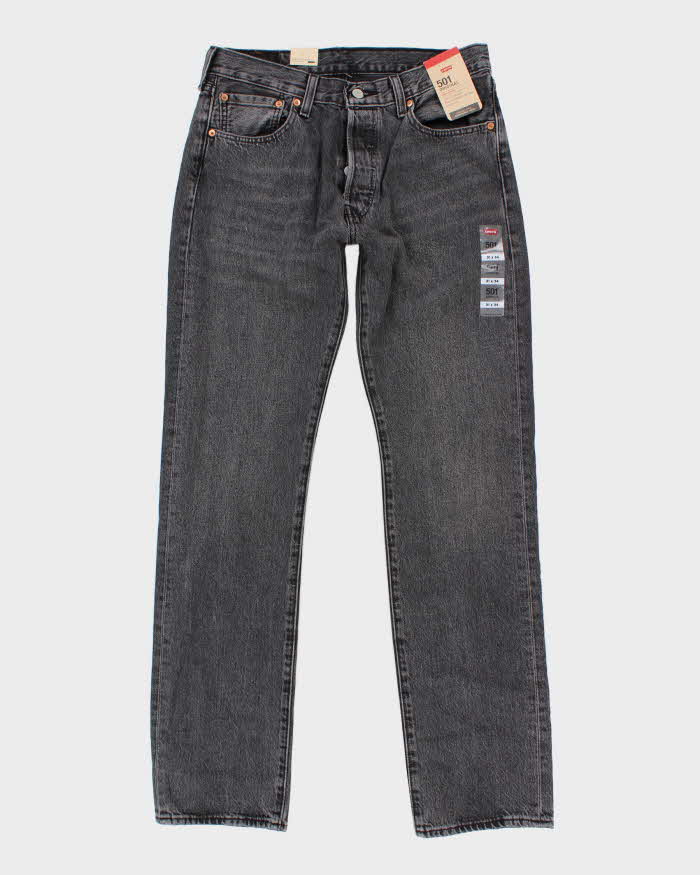 Vintage 90's Women's Black Levi's 501 Jeans - W32 L33