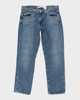 Levi's 505 Nouveau Low Straight Medium Wash Jeans - W34 L30