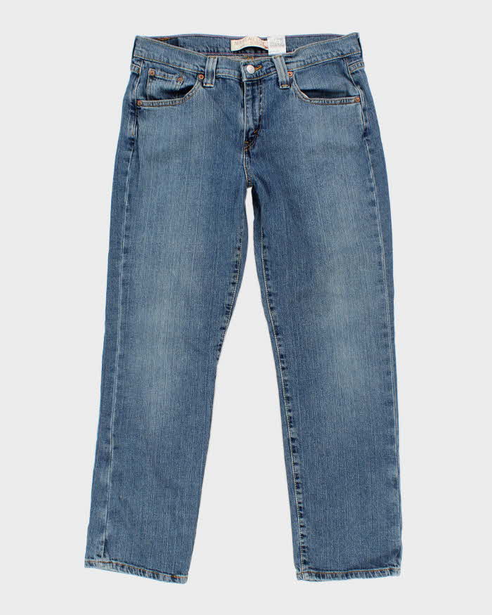 Levi's 505 Nouveau Low Straight Medium Wash Jeans - W34 L30