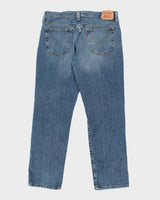 Levi's 505 Nouveau Low Straight Medium Wash Jeans - W34 L30