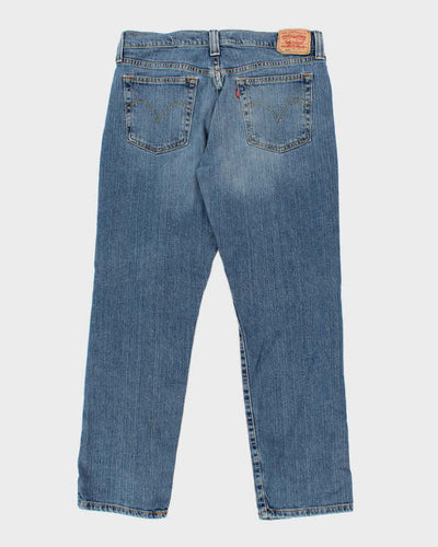 Levi's 505 Nouveau Low Straight Medium Wash Jeans - W34 L30