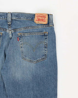 Levi's 505 Nouveau Low Straight Medium Wash Jeans - W34 L30