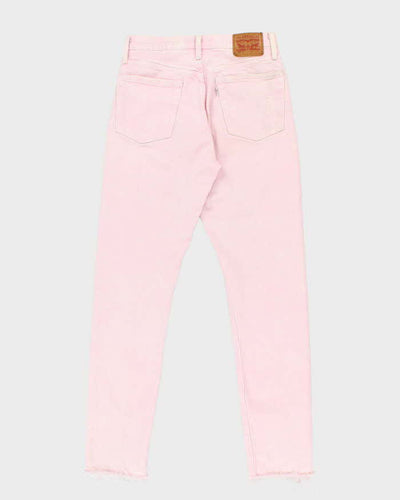 00s Levi's 501 Pink Jeans - W29 L30